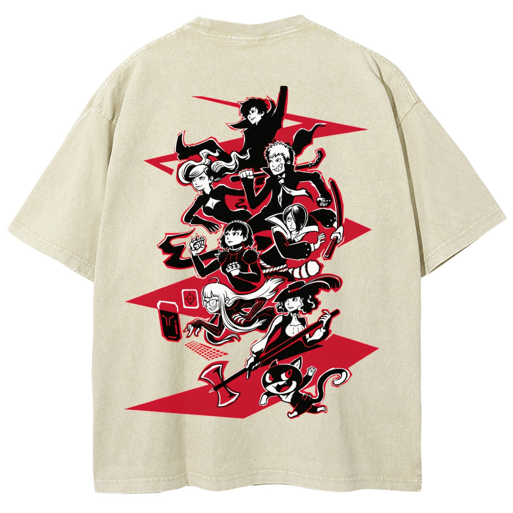 Persona Unisex Fit Washed T-Shirt 2511017404