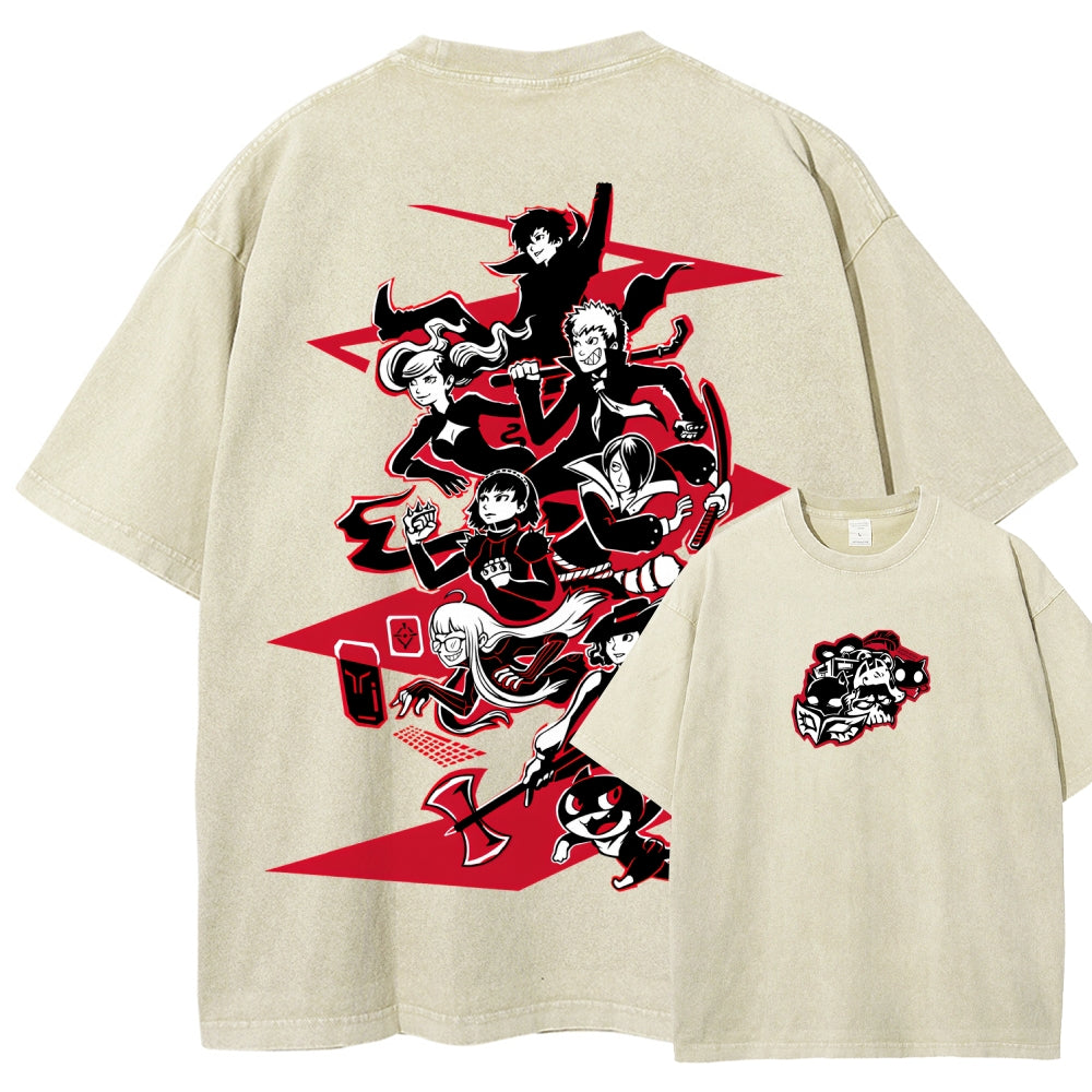 Persona Unisex Fit Washed T-Shirt 2511017404
