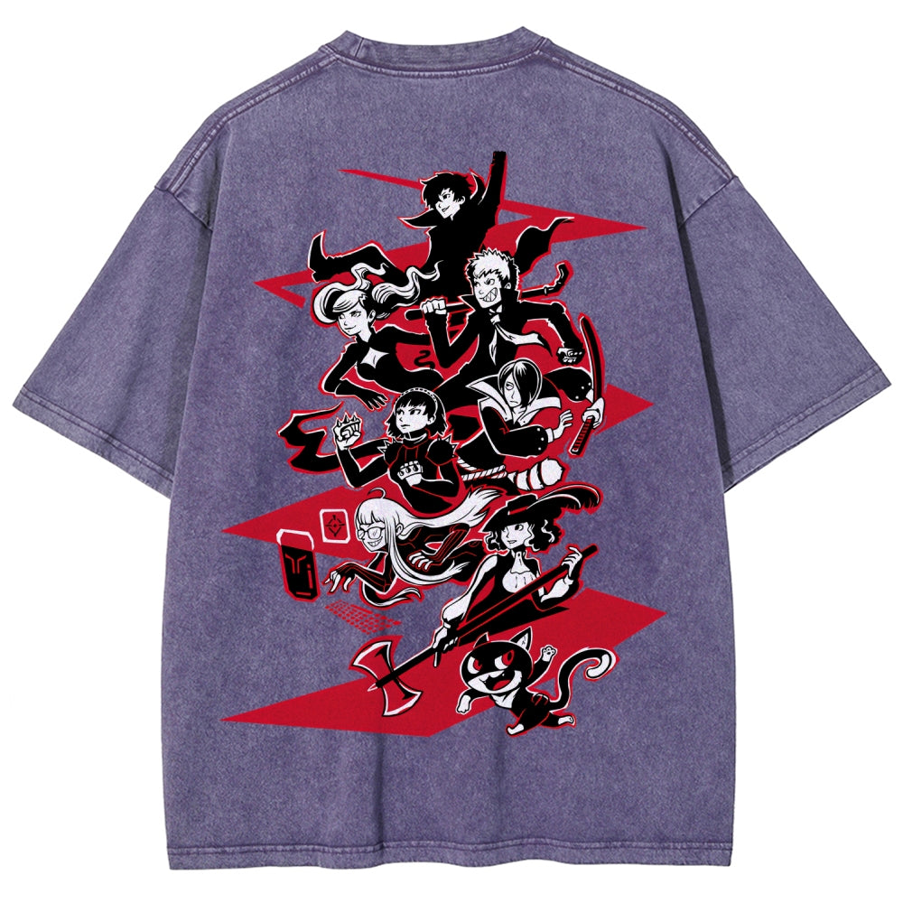 Persona Unisex Fit Washed T-Shirt 2511017404