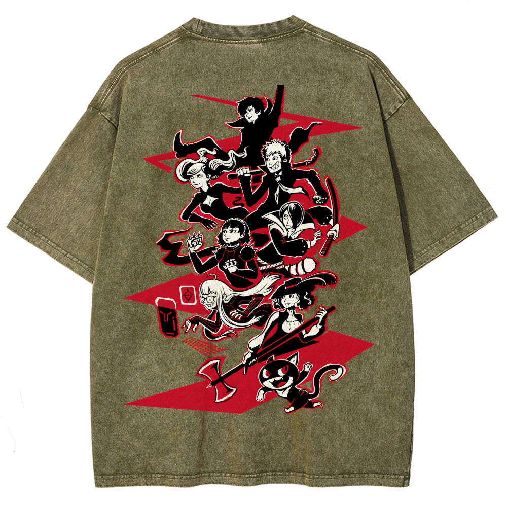Persona Unisex Fit Washed T-Shirt 2511017404