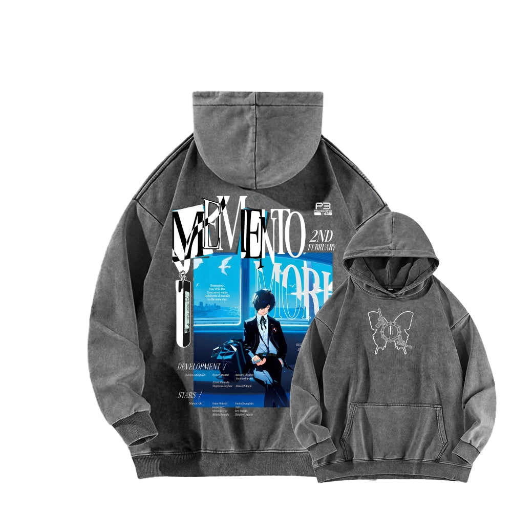 Persona Unisex washed sweatshirts 2511017443