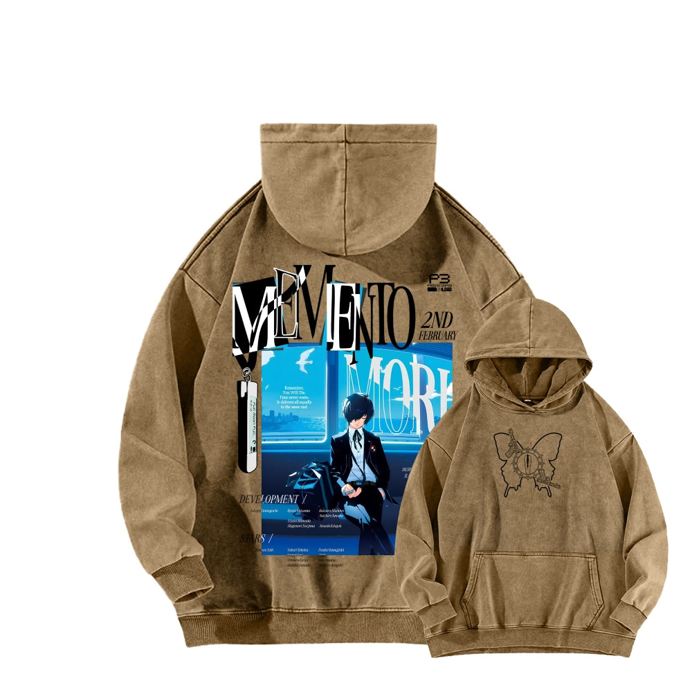 Persona Unisex washed sweatshirts 2511017443