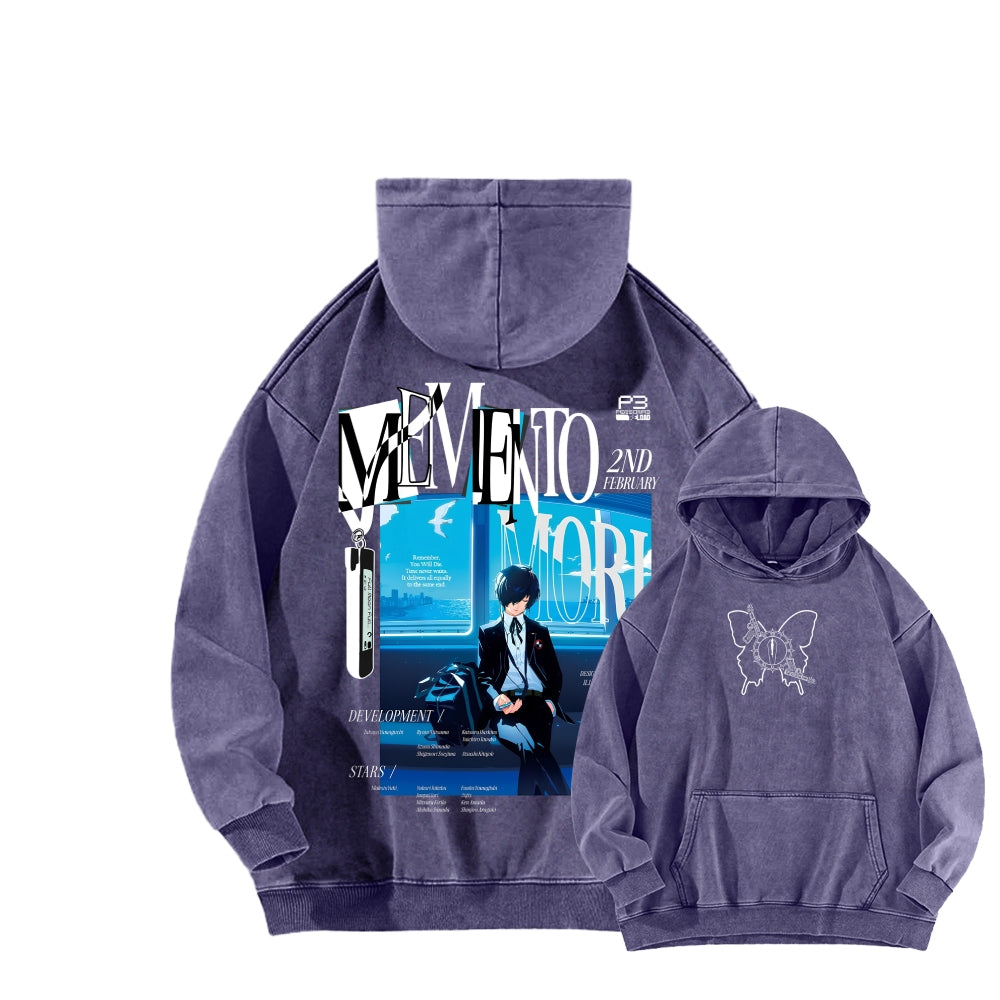 Persona Unisex washed sweatshirts 2511017443