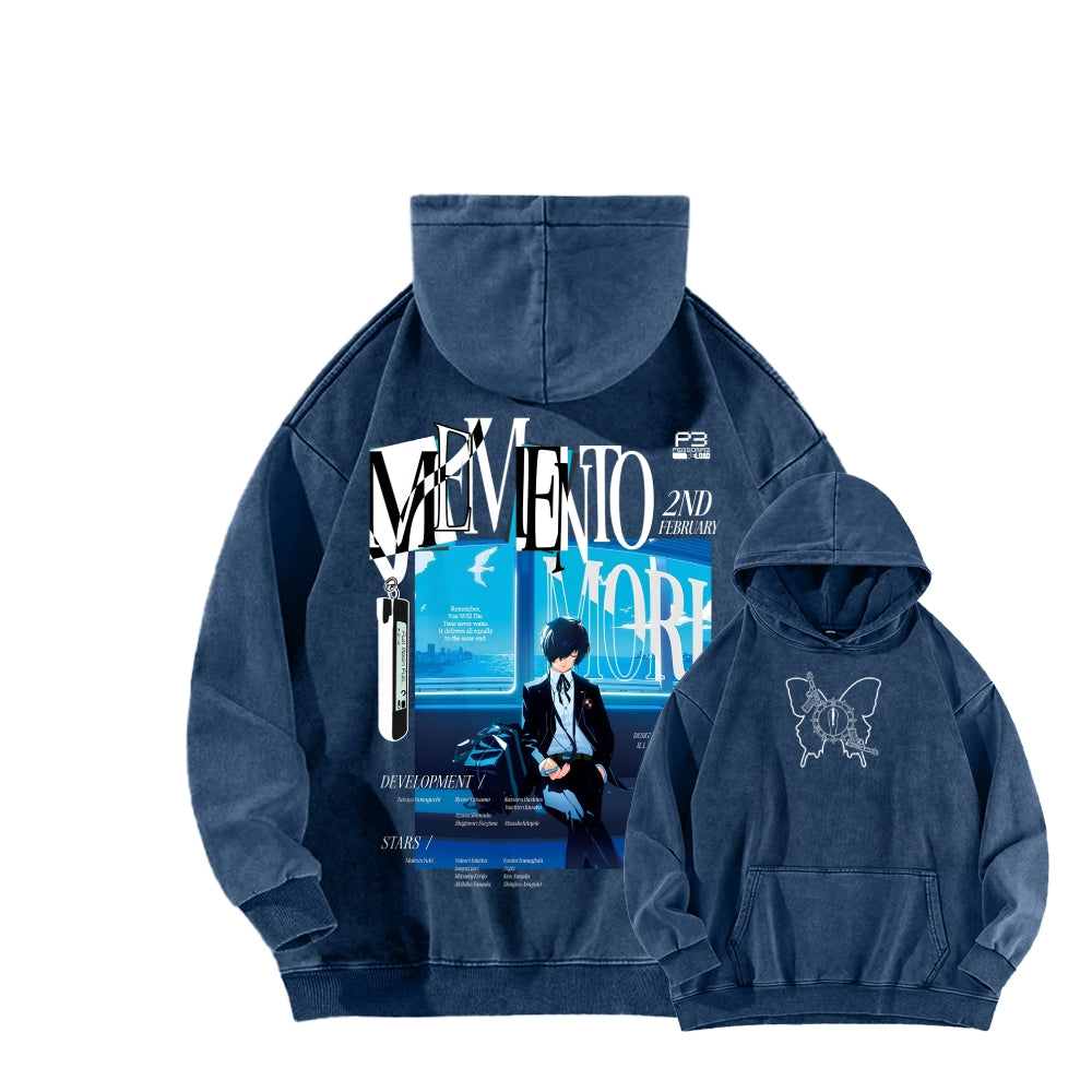 Persona Unisex washed sweatshirts 2511017443