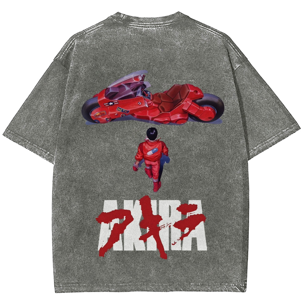 Akira Unisex Fit Washed T-Shirt 2511017492