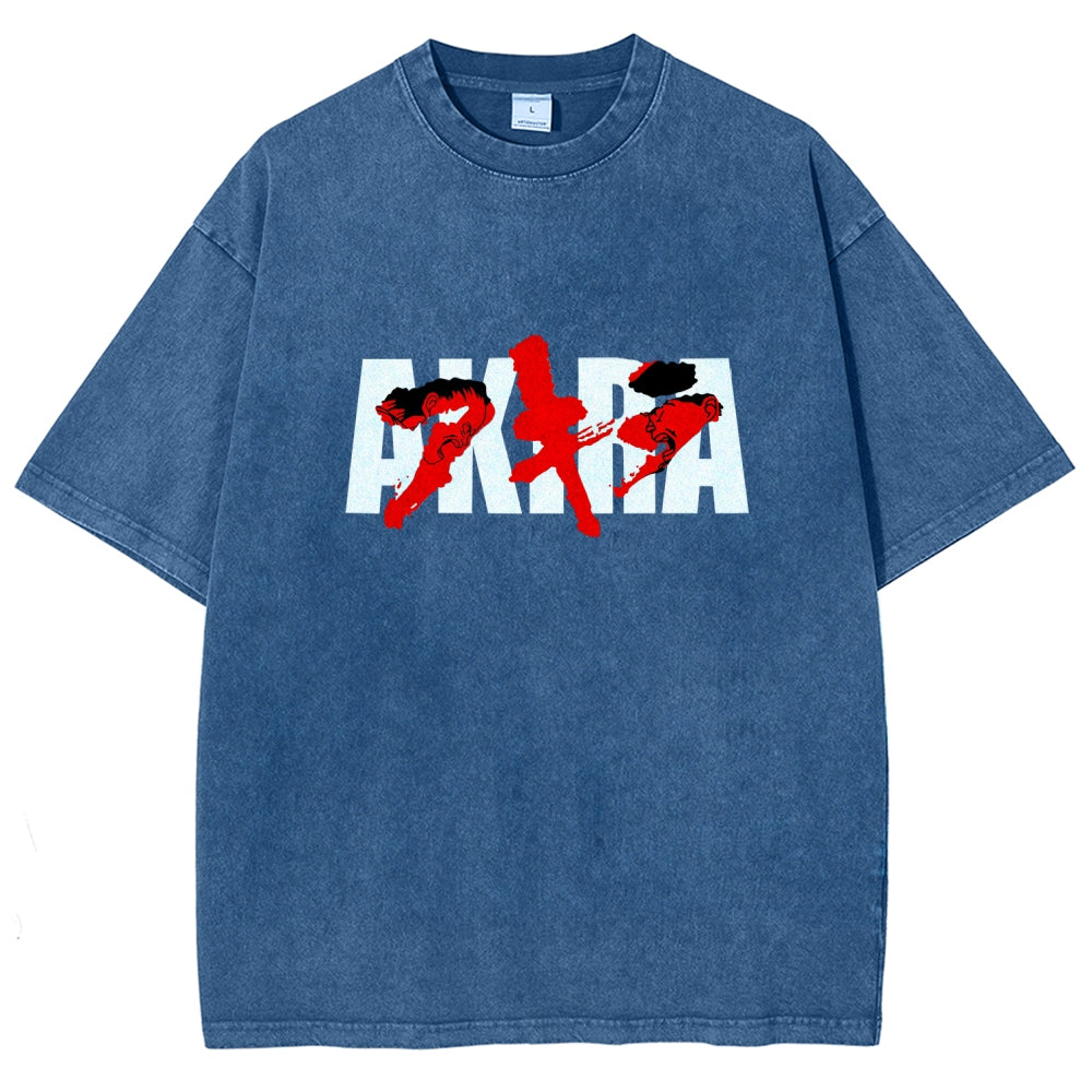 Akira Unisex Fit Washed T-Shirt 2511017492