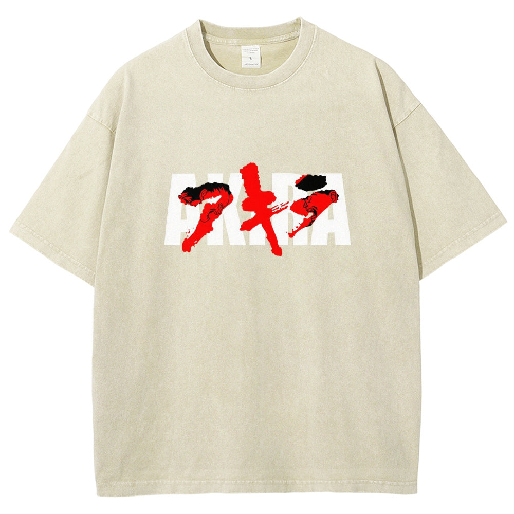 Akira Unisex Fit Washed T-Shirt 2511017492