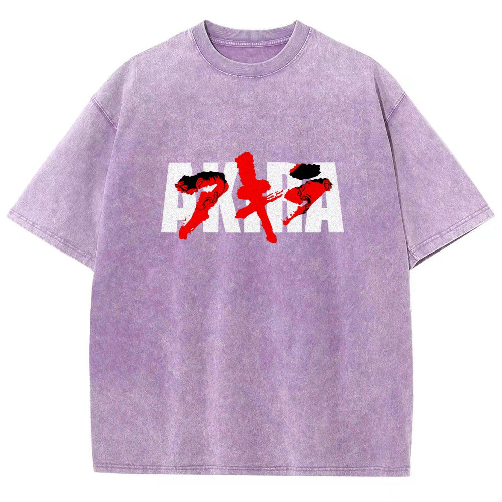 Akira Unisex Fit Washed T-Shirt 2511017492