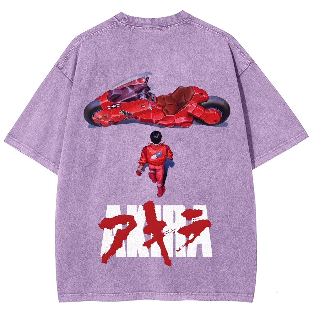 Akira Unisex Fit Washed T-Shirt 2511017492
