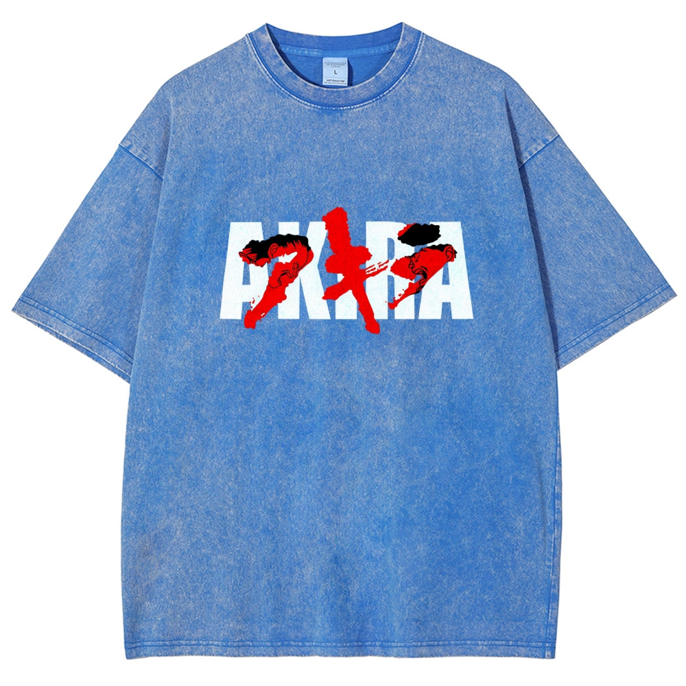 Akira Unisex Fit Washed T-Shirt 2511017492