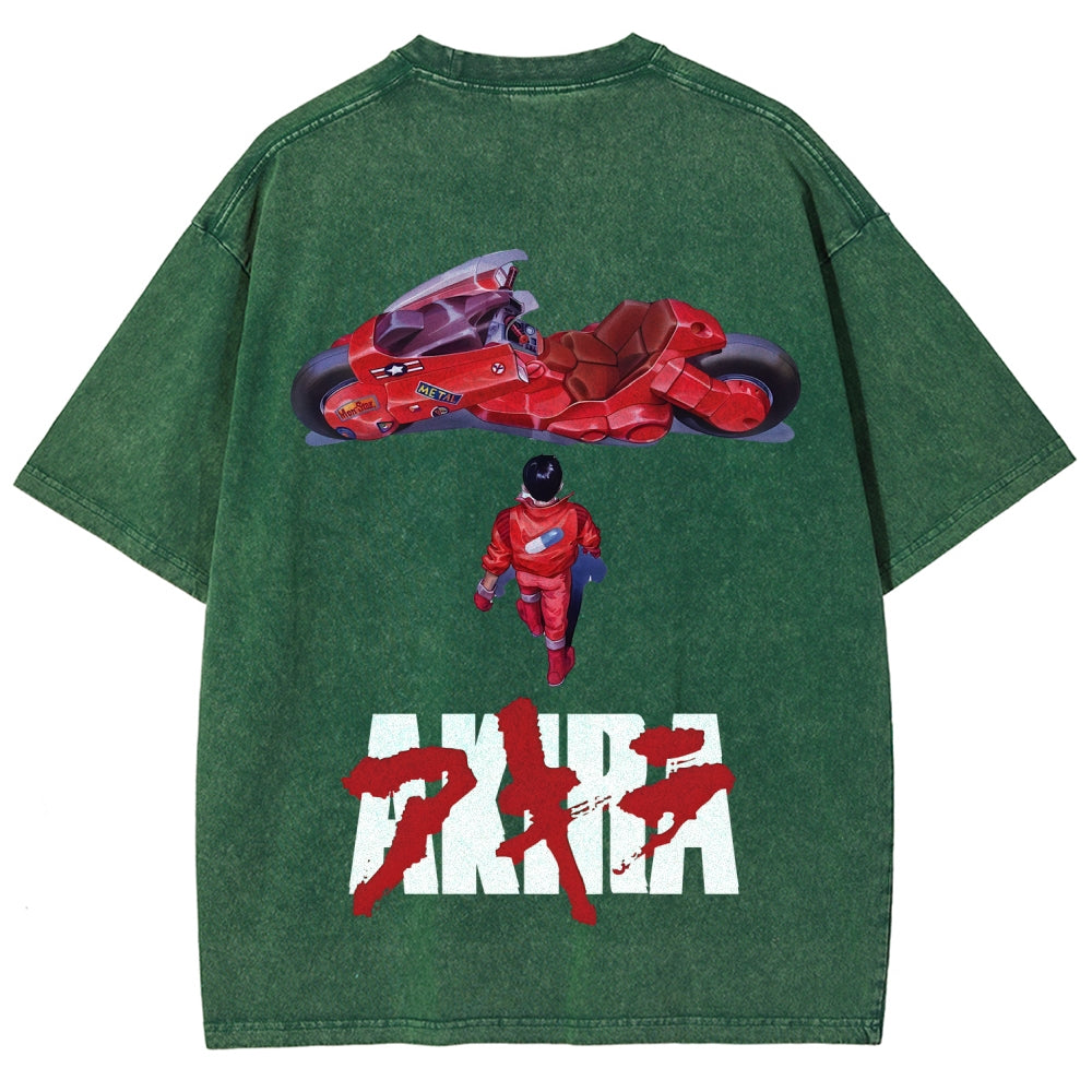 Akira Unisex Fit Washed T-Shirt 2511017492