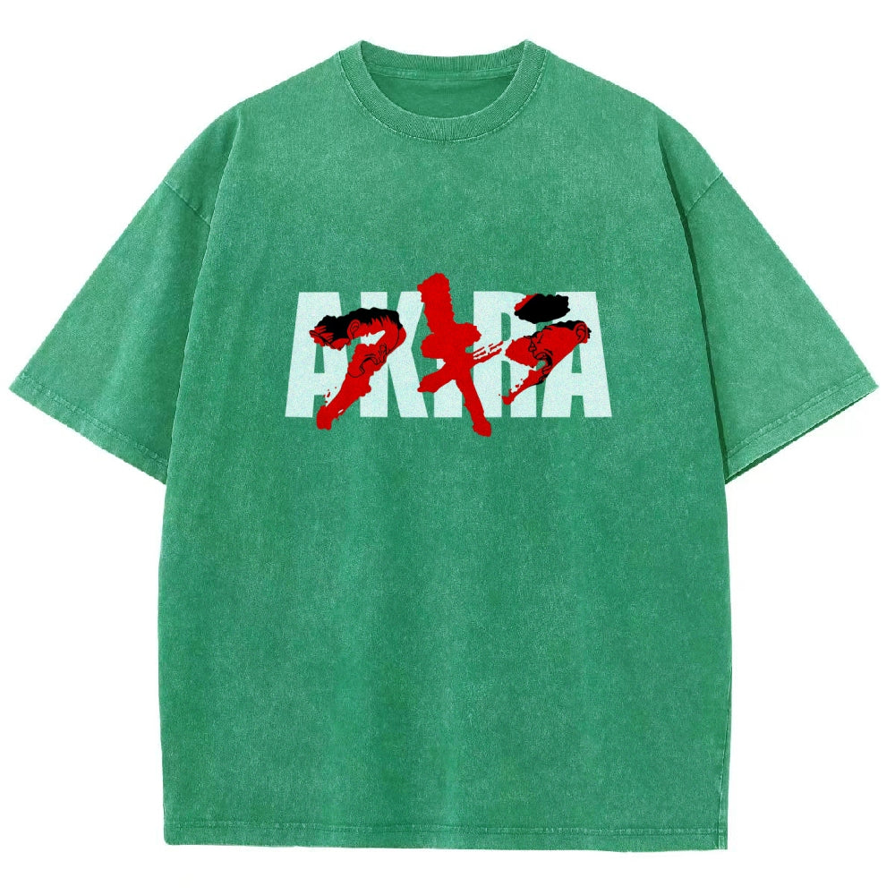 Akira Unisex Fit Washed T-Shirt 2511017492
