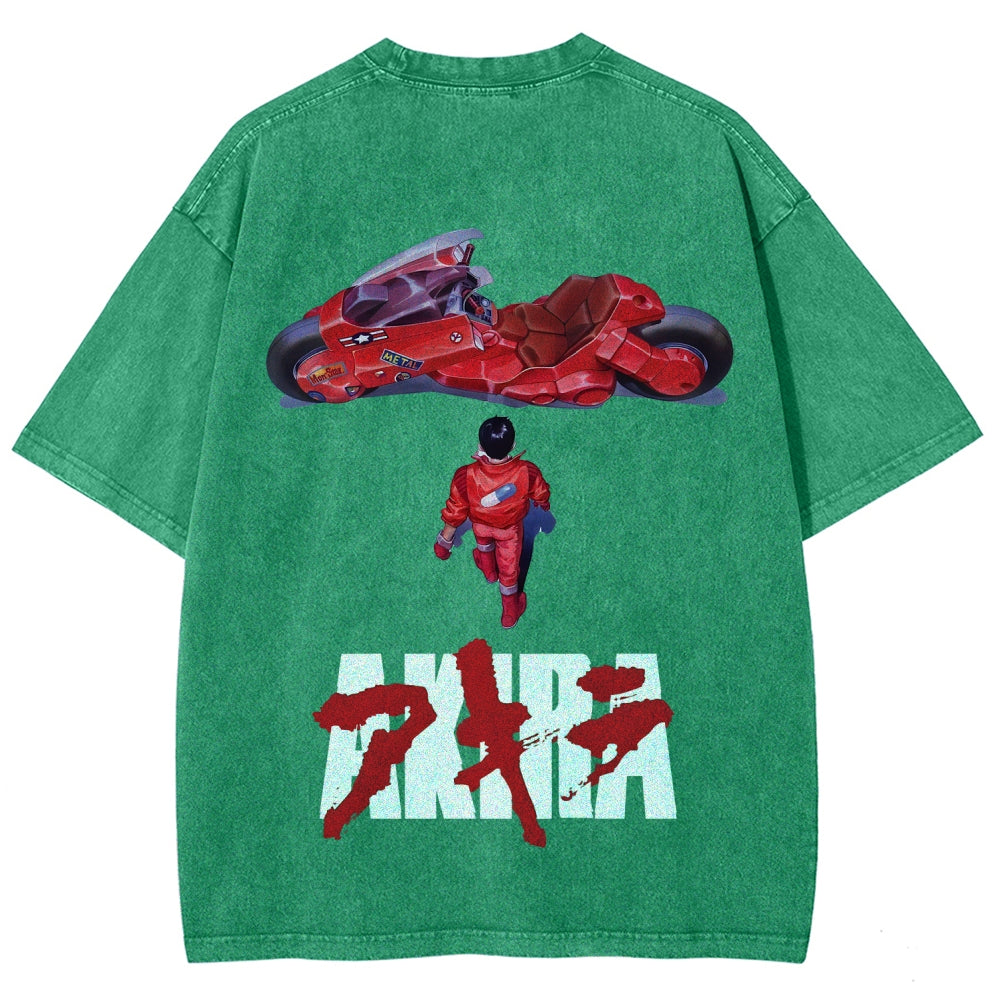 Akira Unisex Fit Washed T-Shirt 2511017492