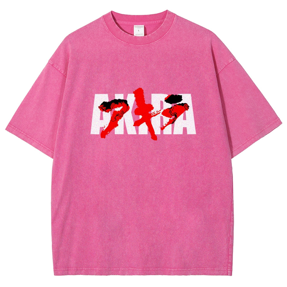Akira Unisex Fit Washed T-Shirt 2511017492