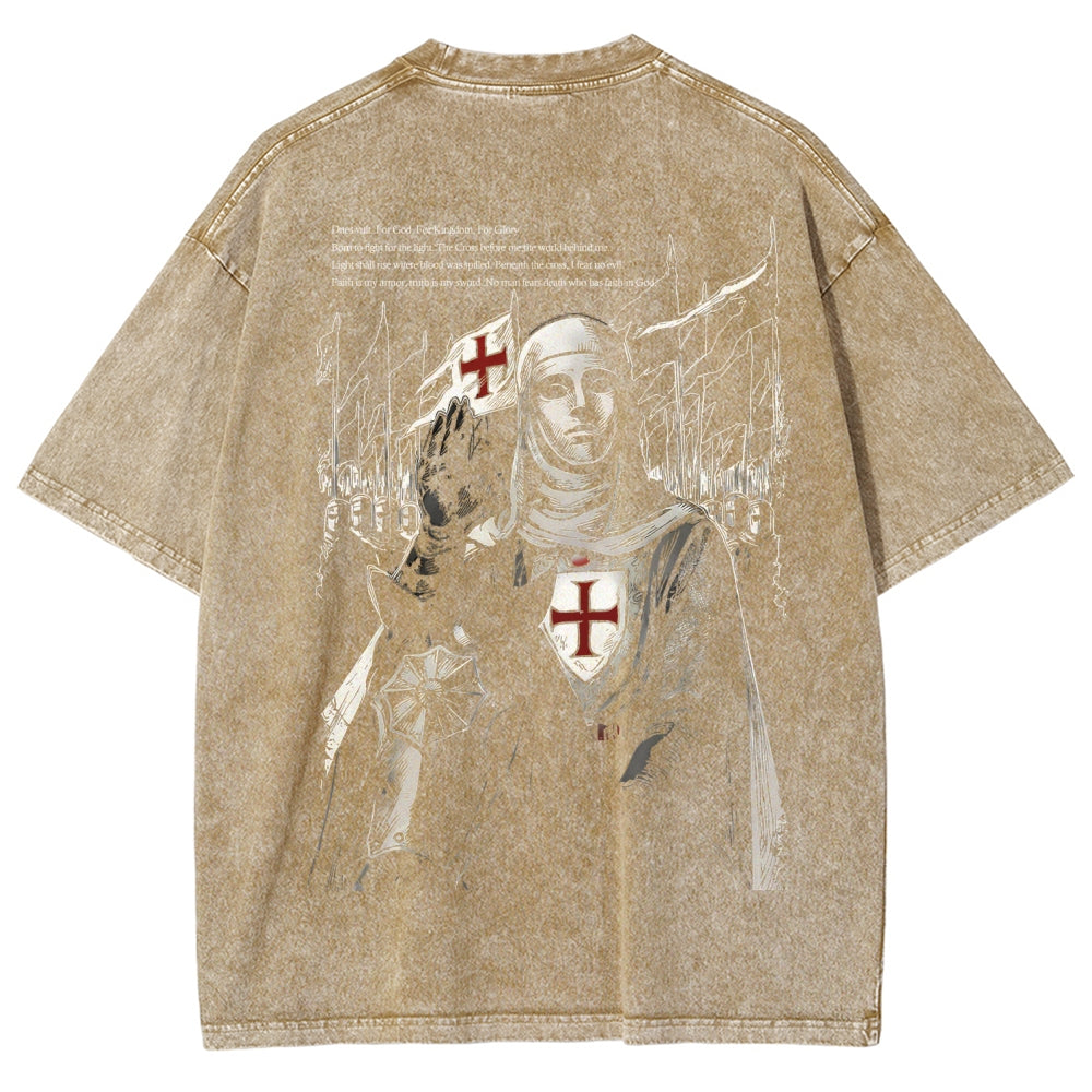Baldwin IV Unisex Fit Washed T-Shirt 2511019735