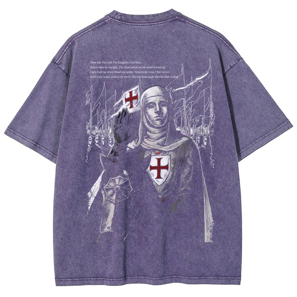 Baldwin IV Unisex Fit Washed T-Shirt 2511019735