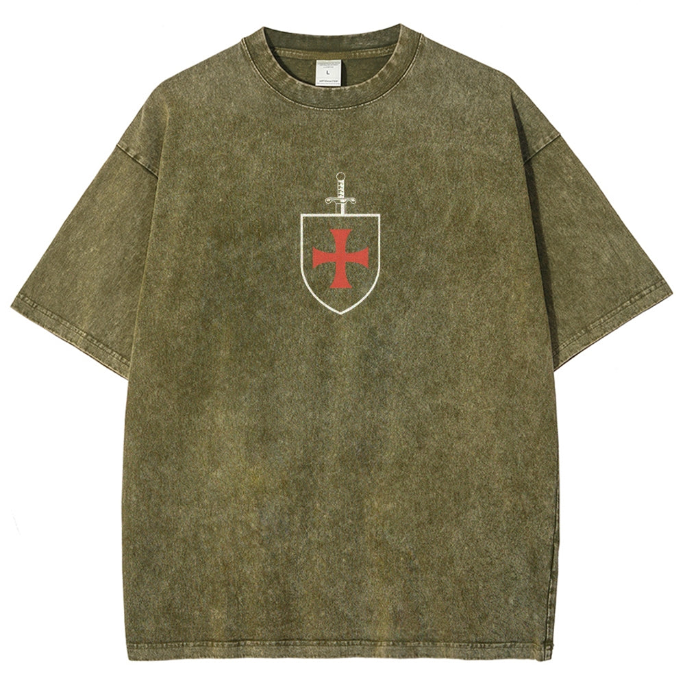 Baldwin IV Unisex Fit Washed T-Shirt 2511019735