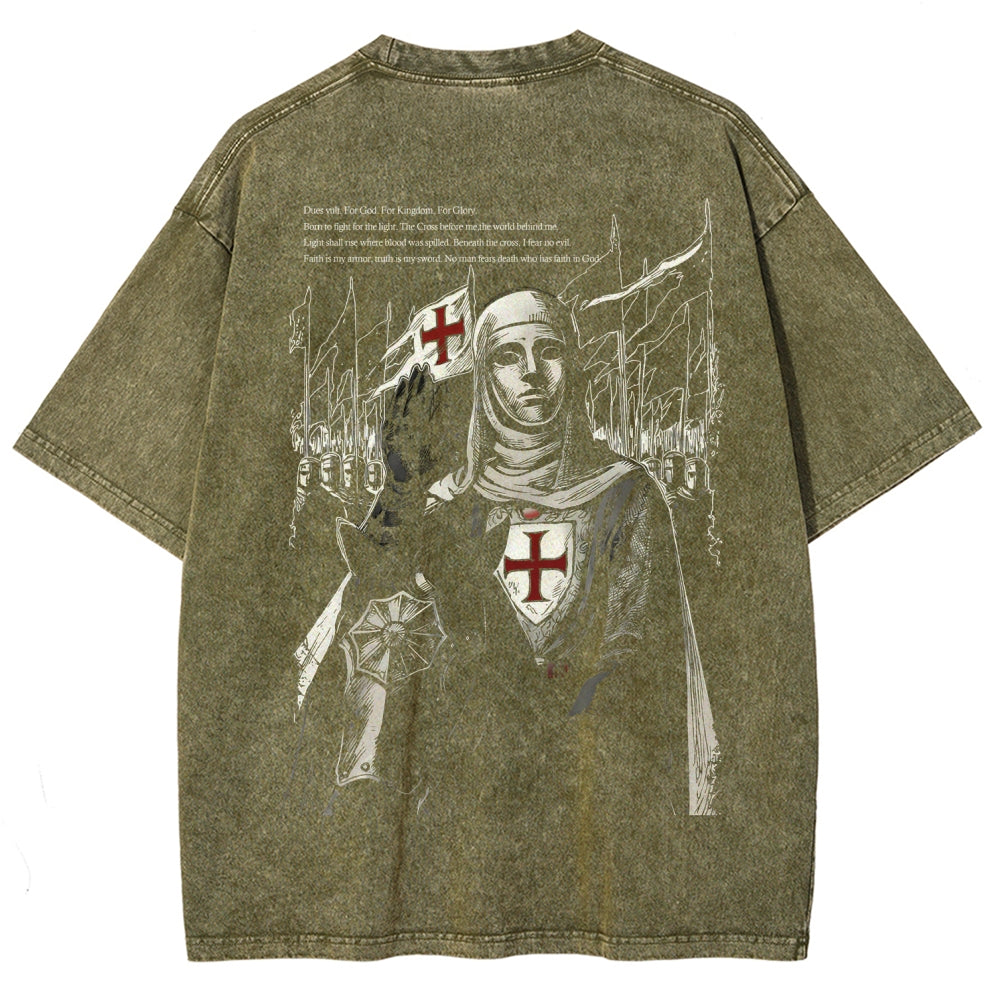 Baldwin IV Unisex Fit Washed T-Shirt 2511019735