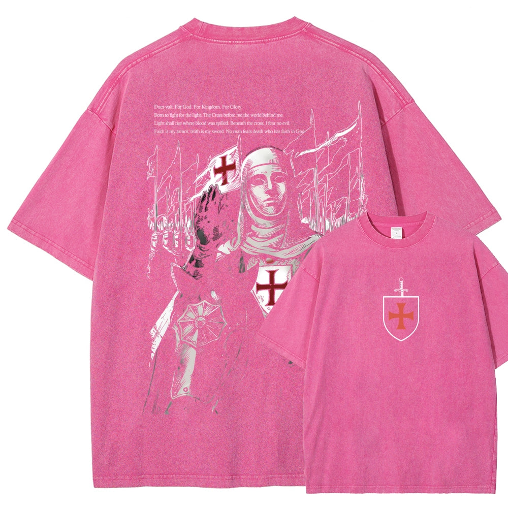 Baldwin IV Unisex Fit Washed T-Shirt 2511019735