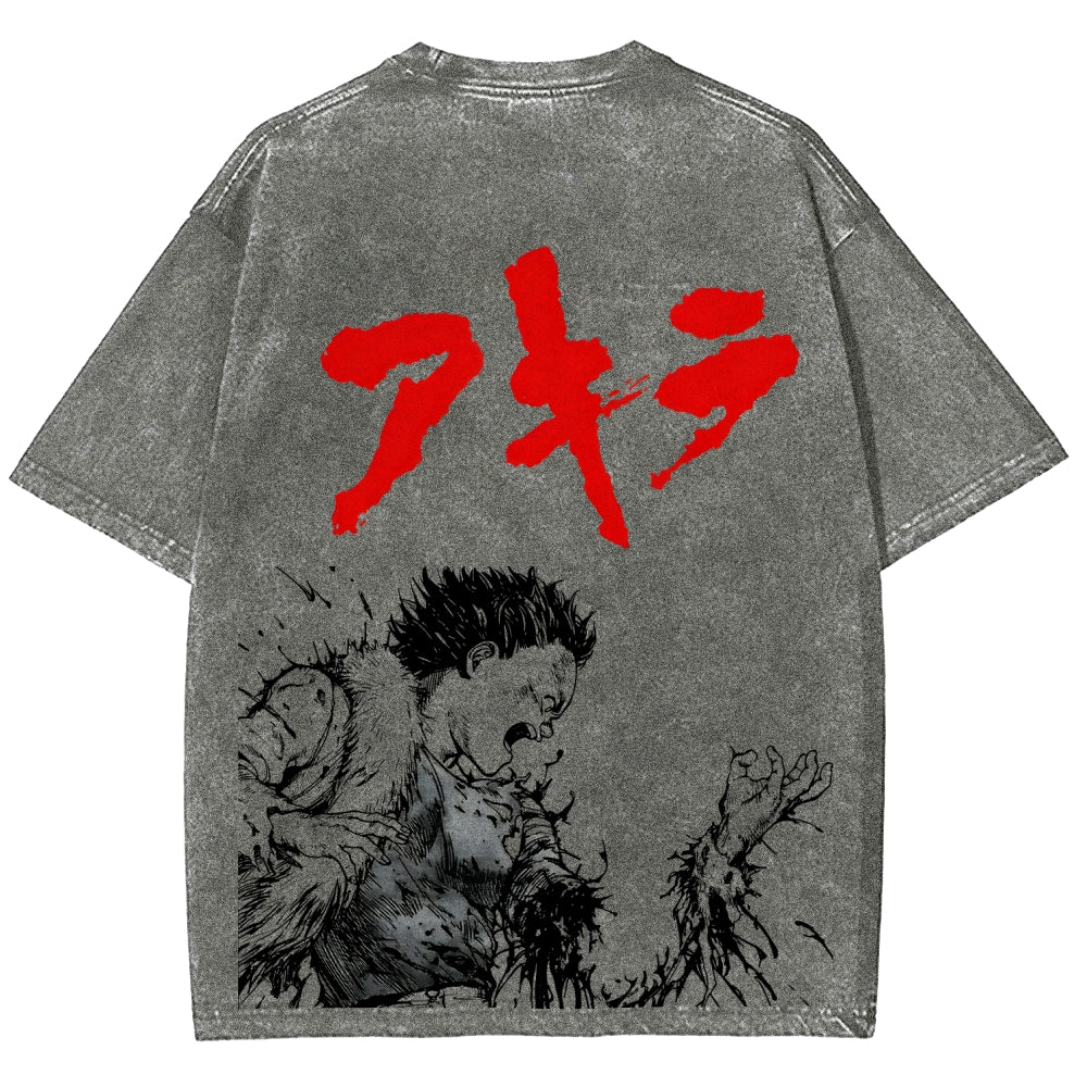 Akira Unisex Fit Washed T-Shirt 2511022971