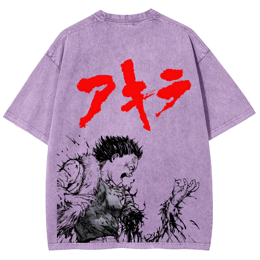 Akira Unisex Fit Washed T-Shirt 2511022971