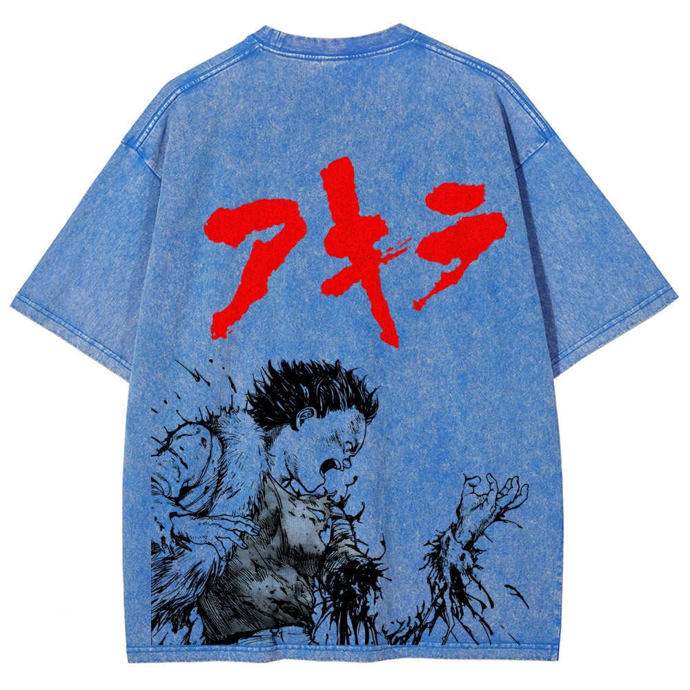 Akira Unisex Fit Washed T-Shirt 2511022971