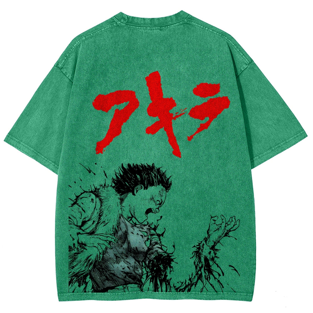 Akira Unisex Fit Washed T-Shirt 2511022971
