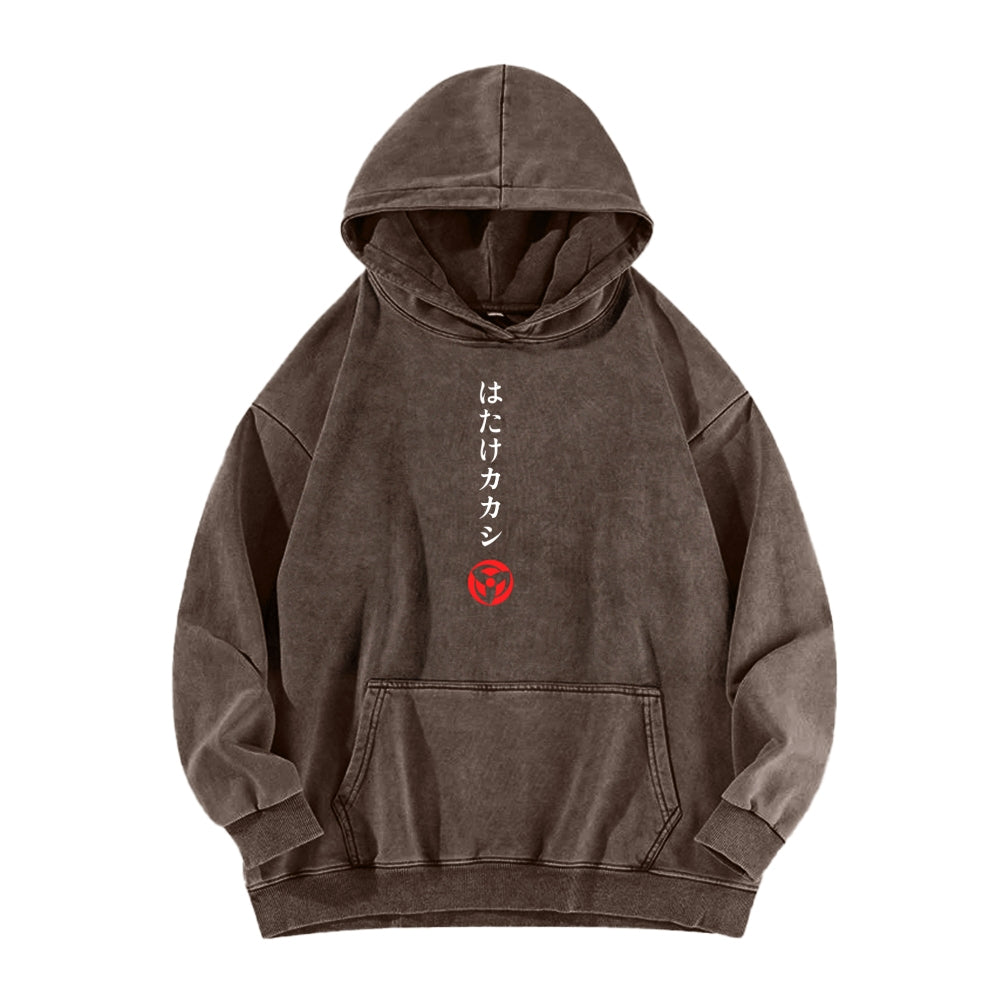 Naruto Unisex Washed Hoodie 2511024516