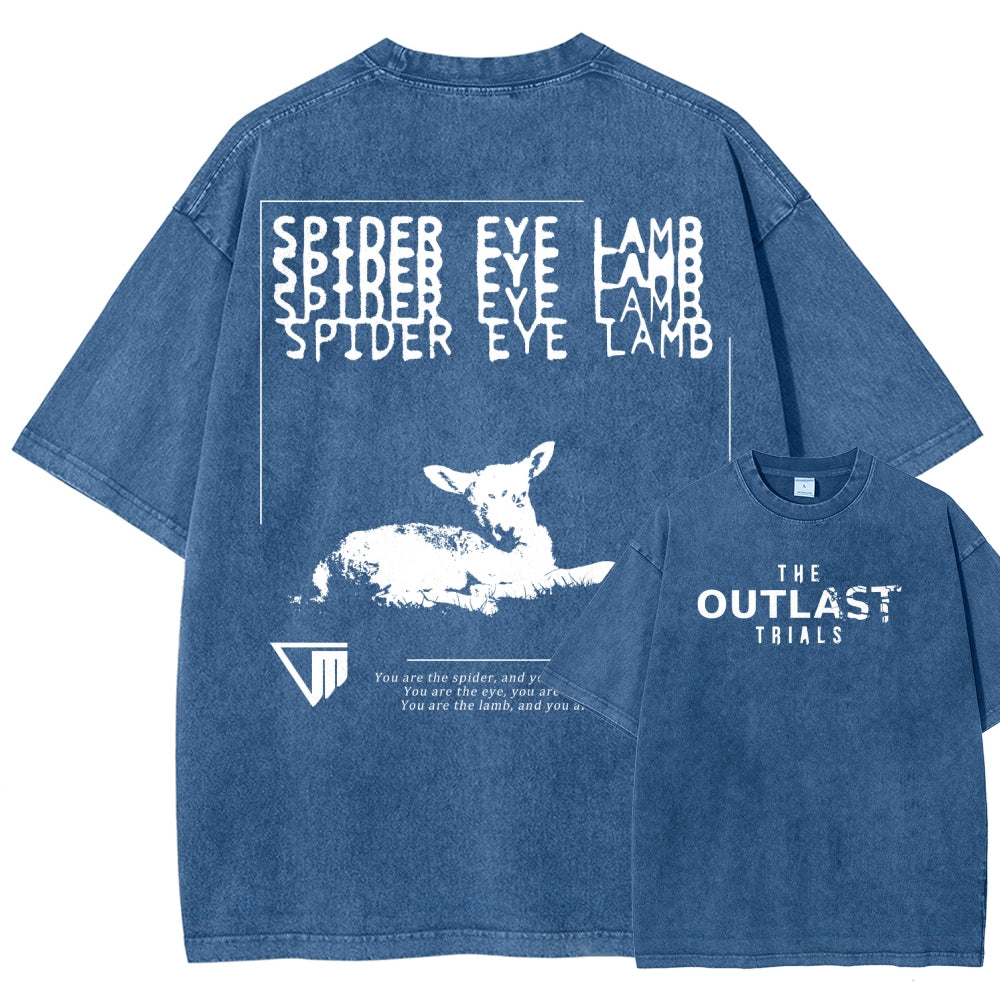 The Outlast Trials Unisex Fit Washed T-Shirt 2511027305