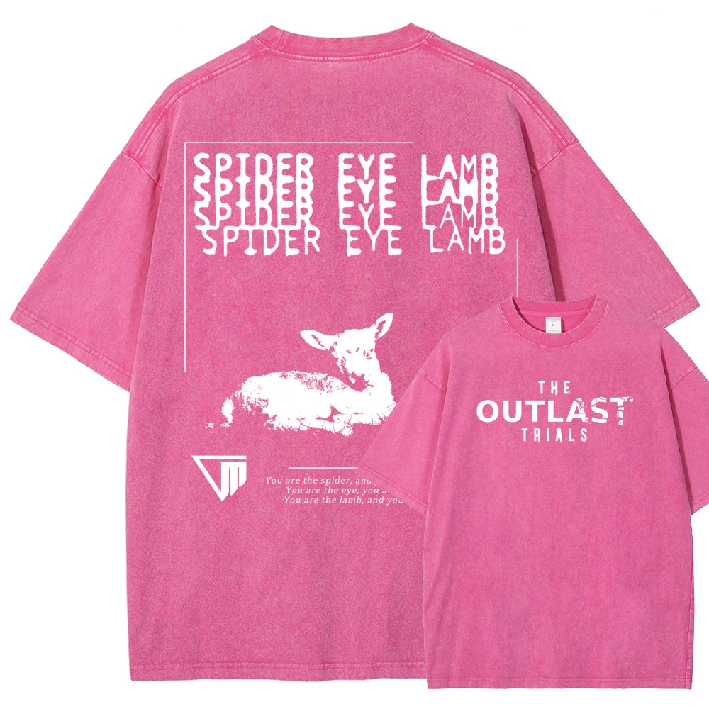 The Outlast Trials Unisex Fit Washed T-Shirt 2511027305