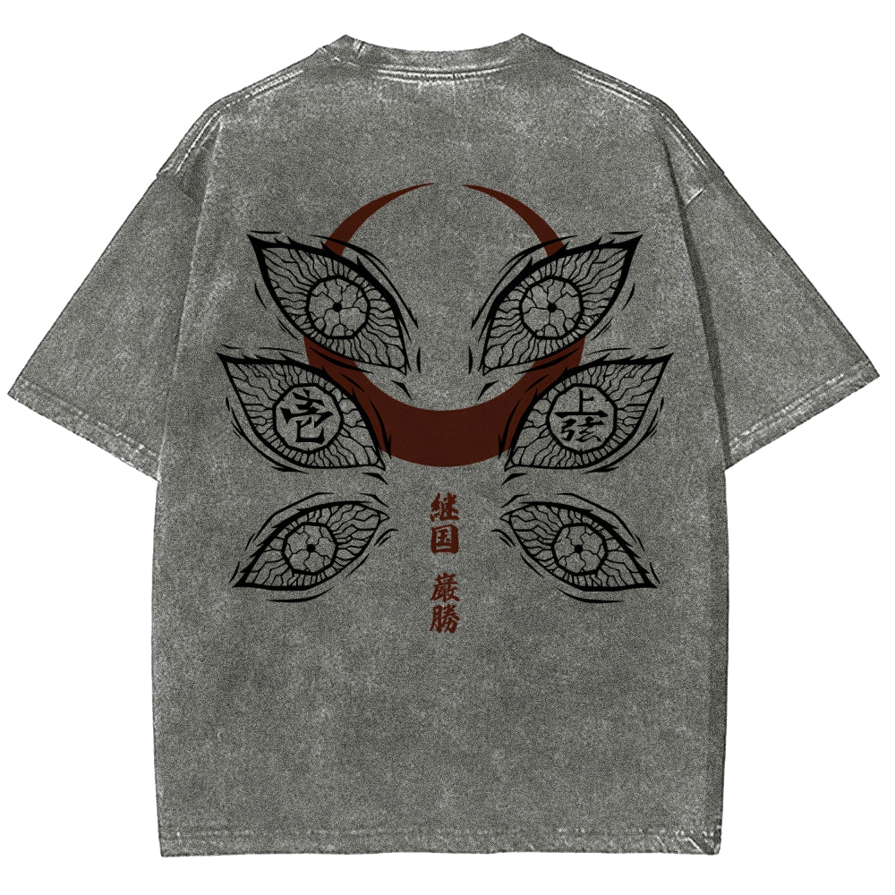 Demon Slayer Unisex Fit Washed T-Shirt 2511029897