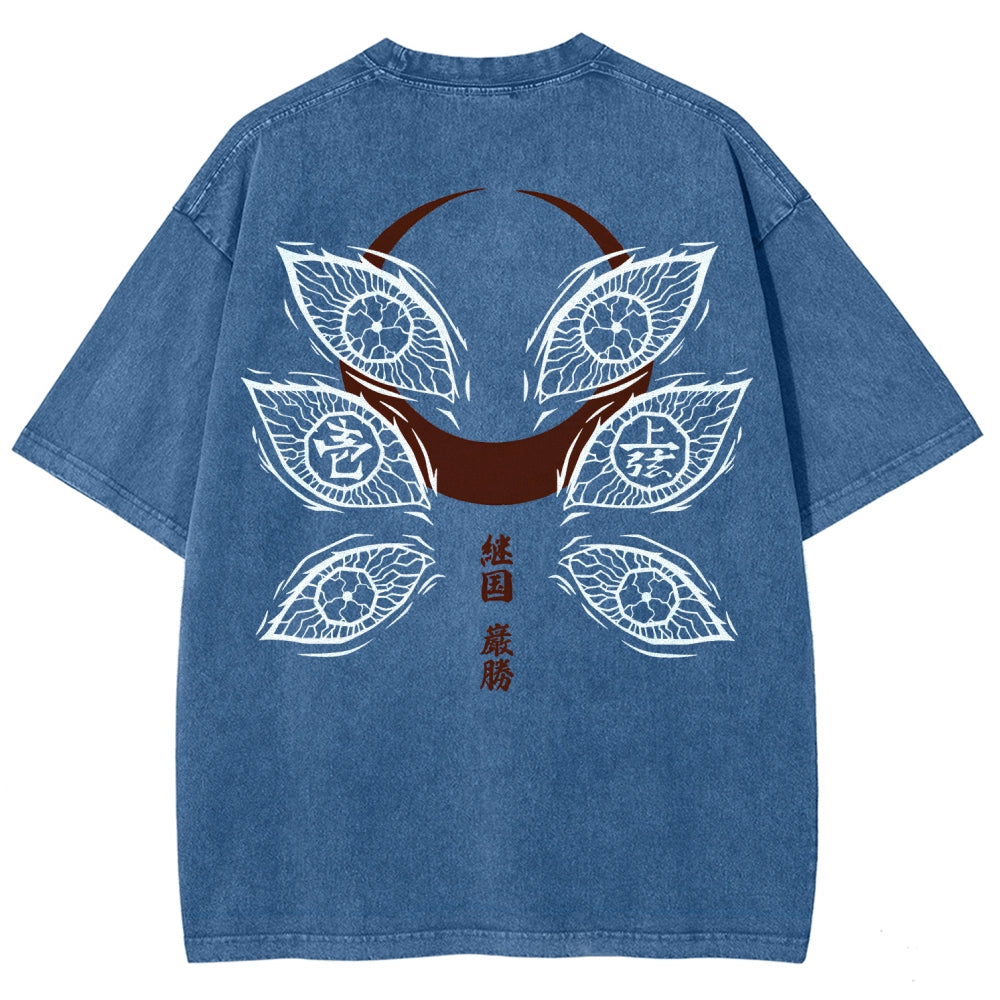 Demon Slayer Unisex Fit Washed T-Shirt 2511029897