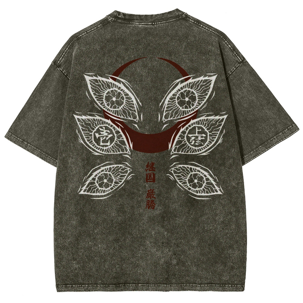 Demon Slayer Unisex Fit Washed T-Shirt 2511029897