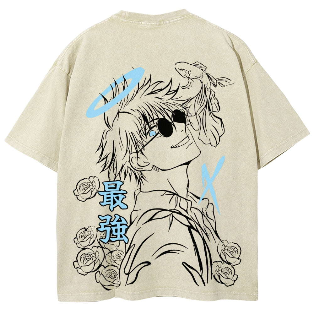 Jujutsu Kaisen Unisex Fit Washed T-Shirt 2512000922