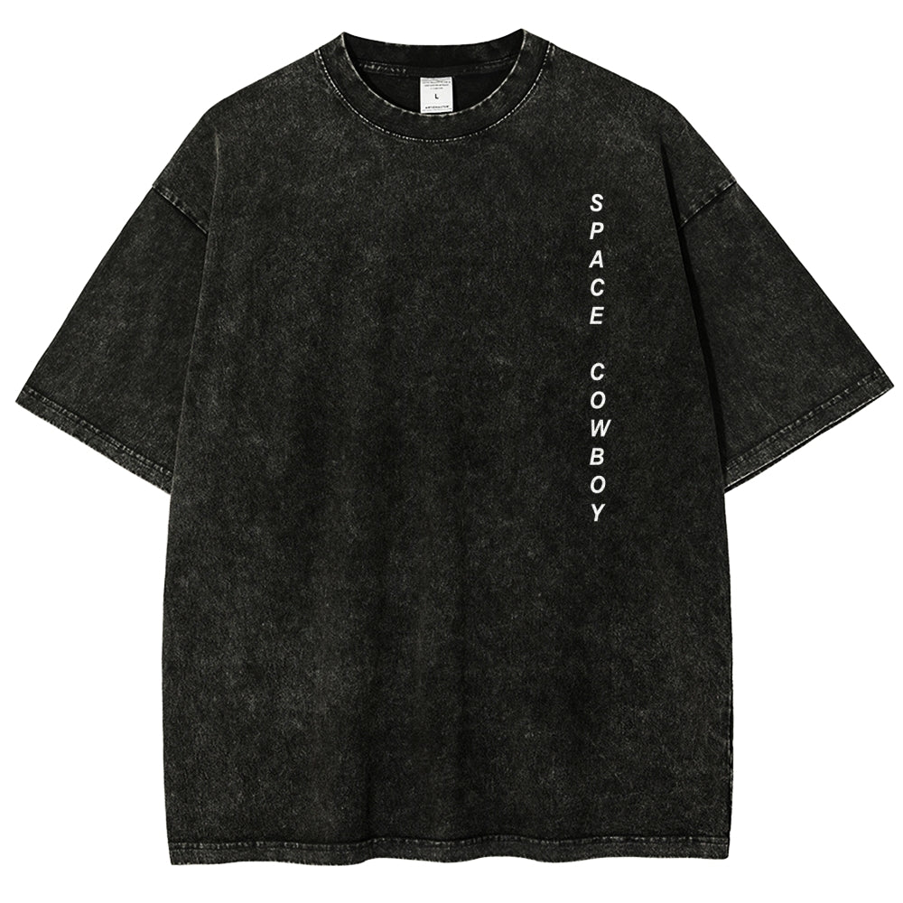 Cowboy Bebop Whatever Happens Unisex Fit Washed T-Shirt 2512002460