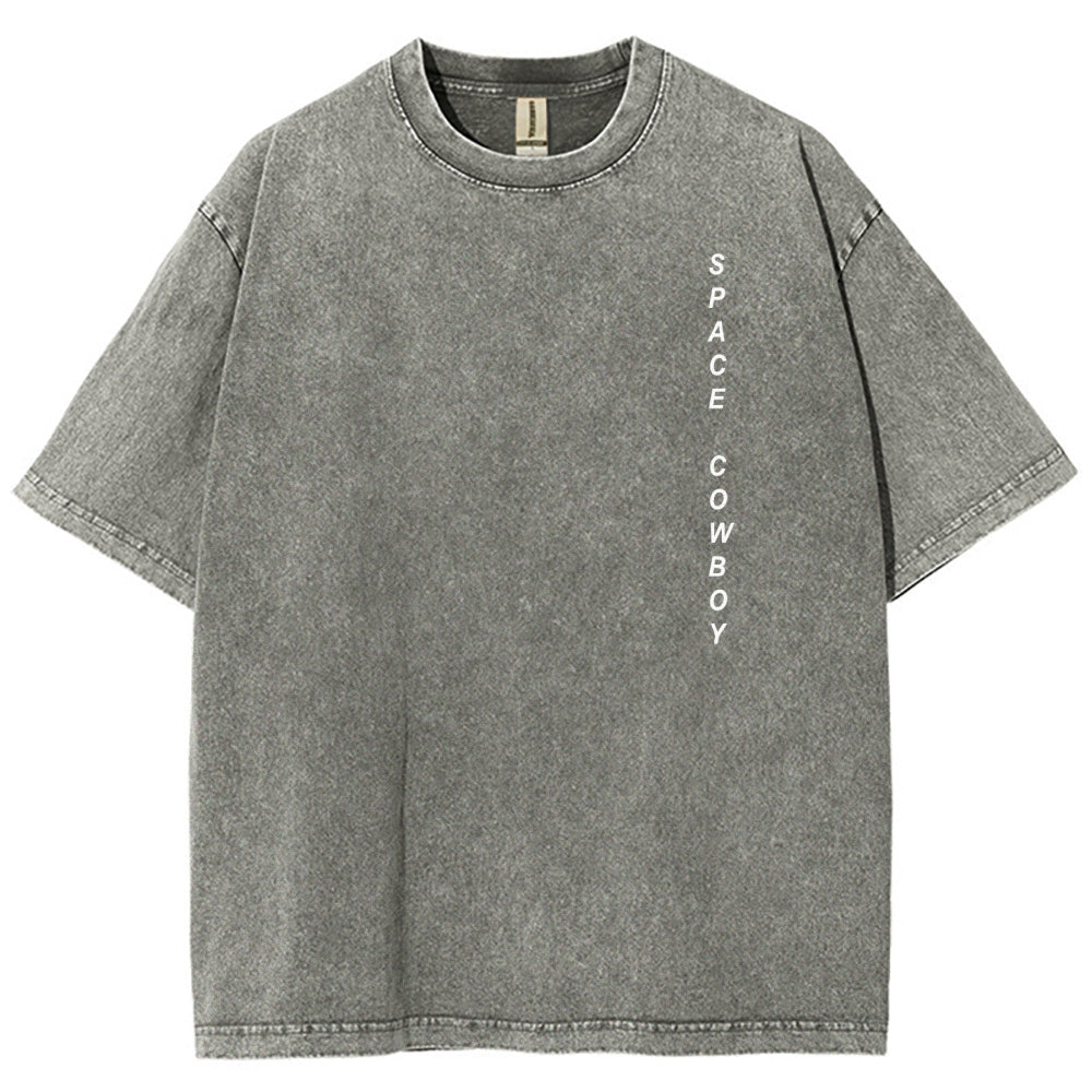 Cowboy Bebop Whatever Happens Unisex Fit Washed T-Shirt 2512002460