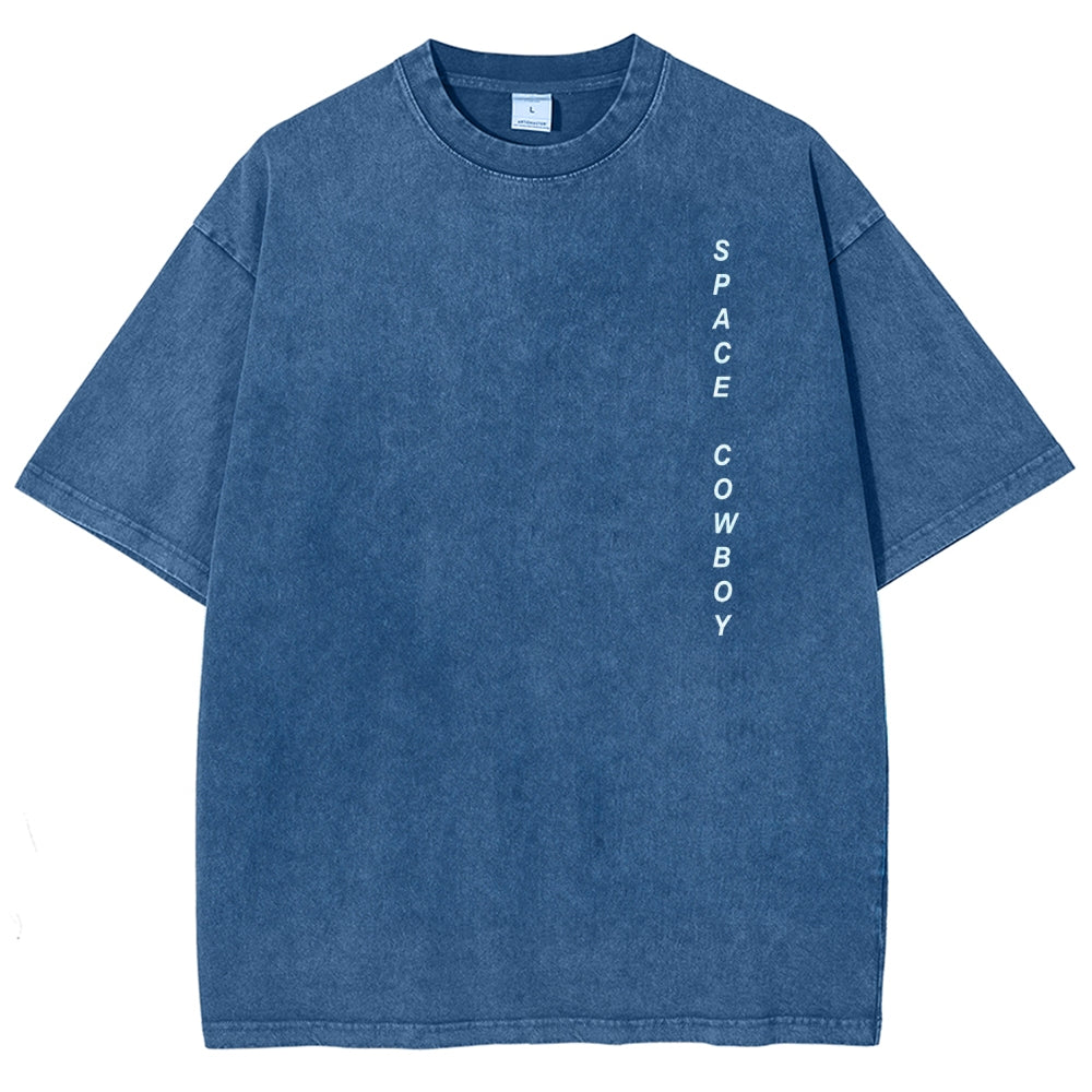 Cowboy Bebop Whatever Happens Unisex Fit Washed T-Shirt 2512002460