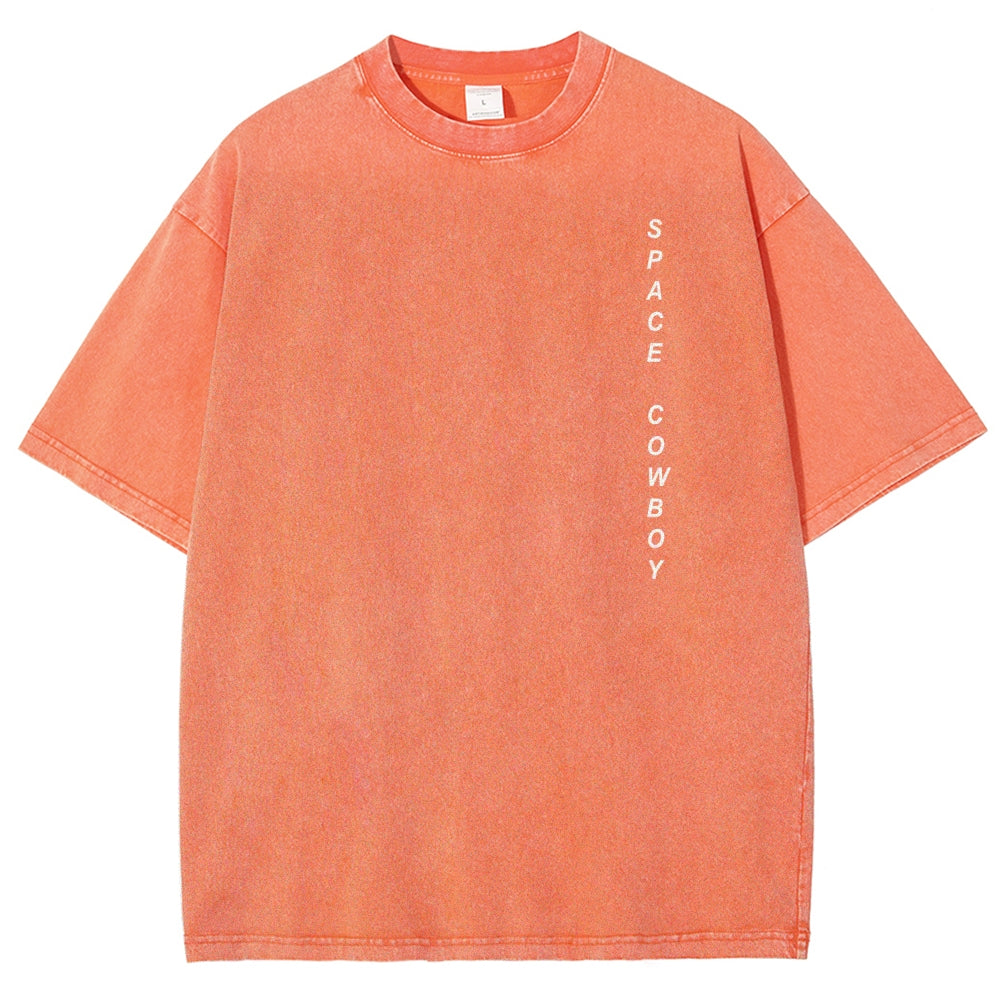 Cowboy Bebop Whatever Happens Unisex Fit Washed T-Shirt 2512002460