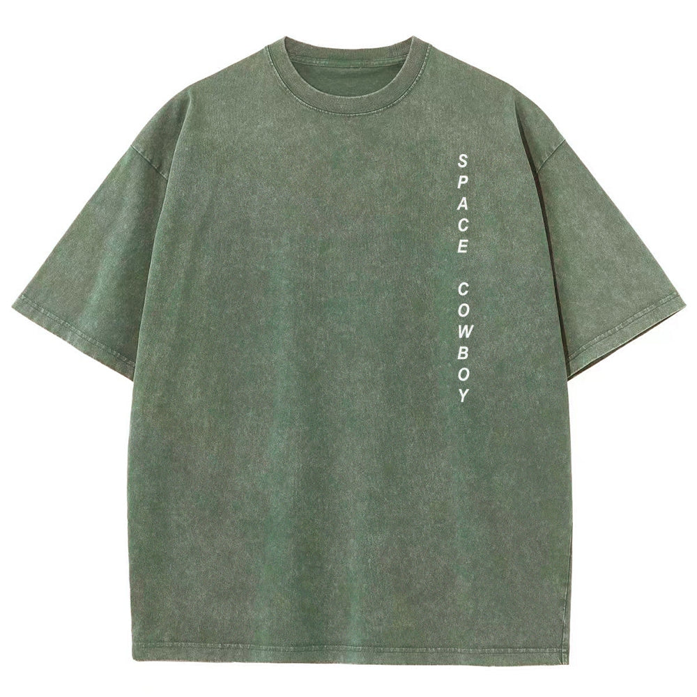 Cowboy Bebop Whatever Happens Unisex Fit Washed T-Shirt 2512002460