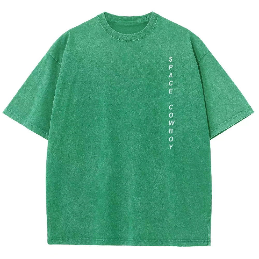 Cowboy Bebop Whatever Happens Unisex Fit Washed T-Shirt 2512002460