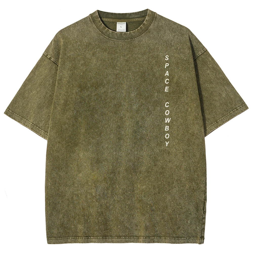 Cowboy Bebop Whatever Happens Unisex Fit Washed T-Shirt 2512002460