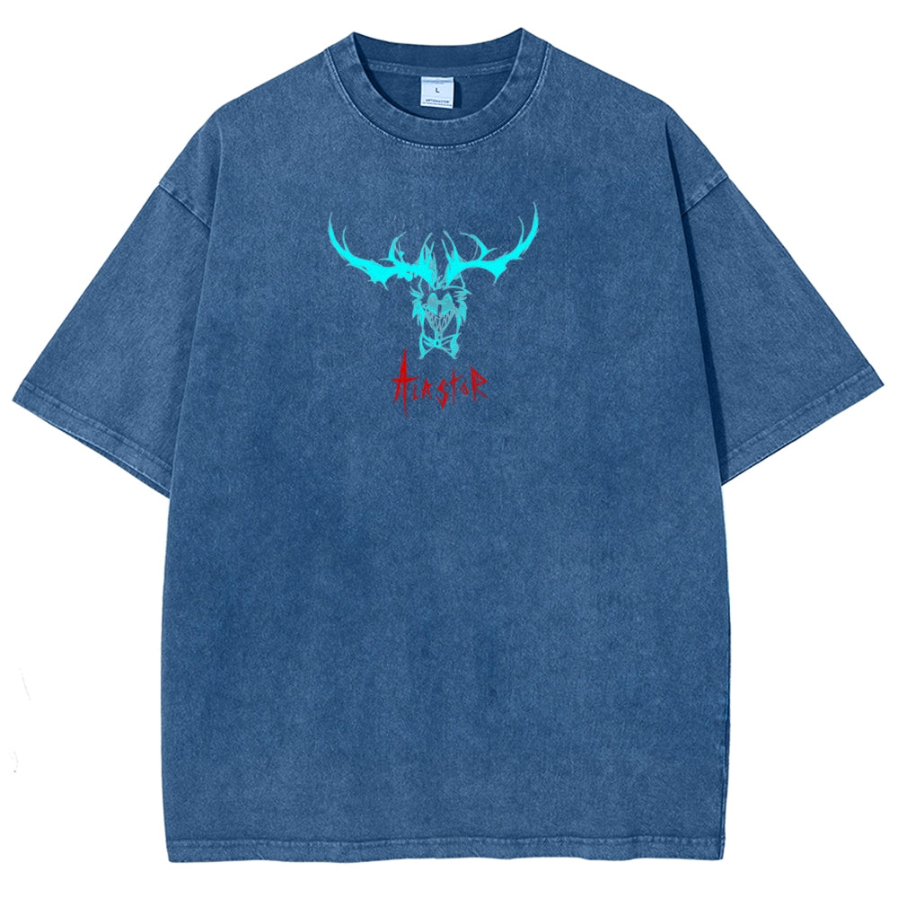 Hazbin Hotel Unisex Fit Washed T-Shirt 2512002659
