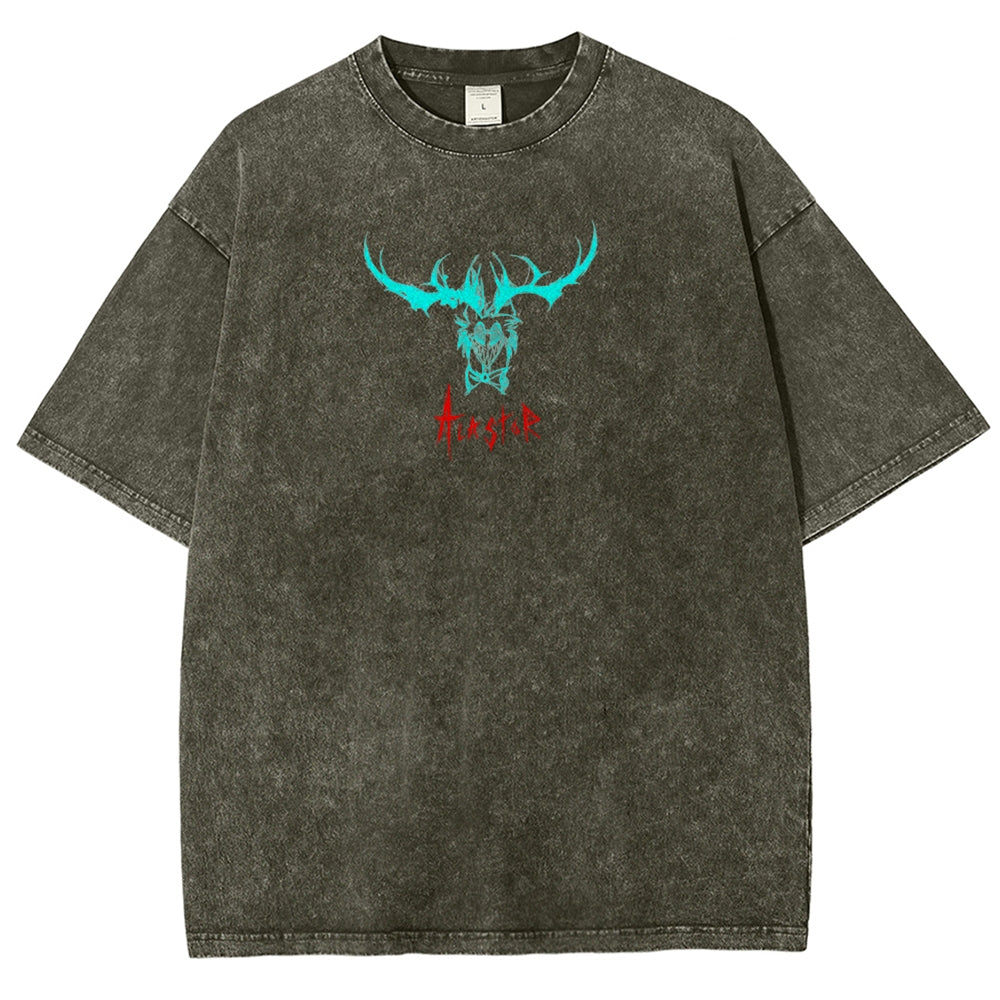 Hazbin Hotel Unisex Fit Washed T-Shirt 2512002659