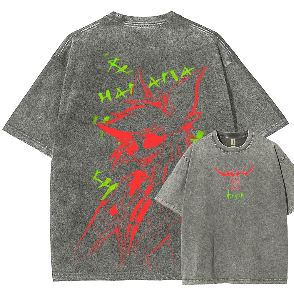 Hazbin Hotel Unisex Fit Washed T-Shirt 2512002664