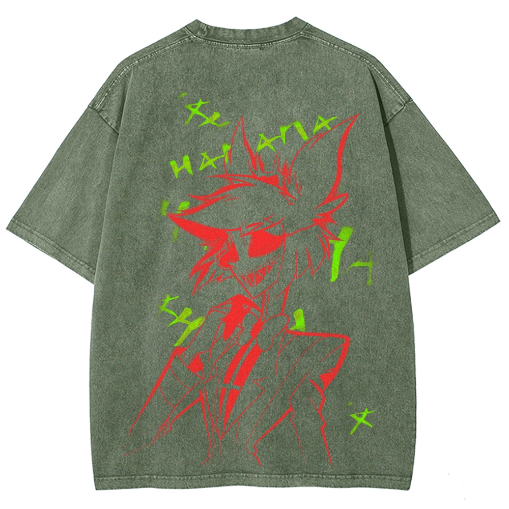 Hazbin Hotel Unisex Fit Washed T-Shirt 2512002664