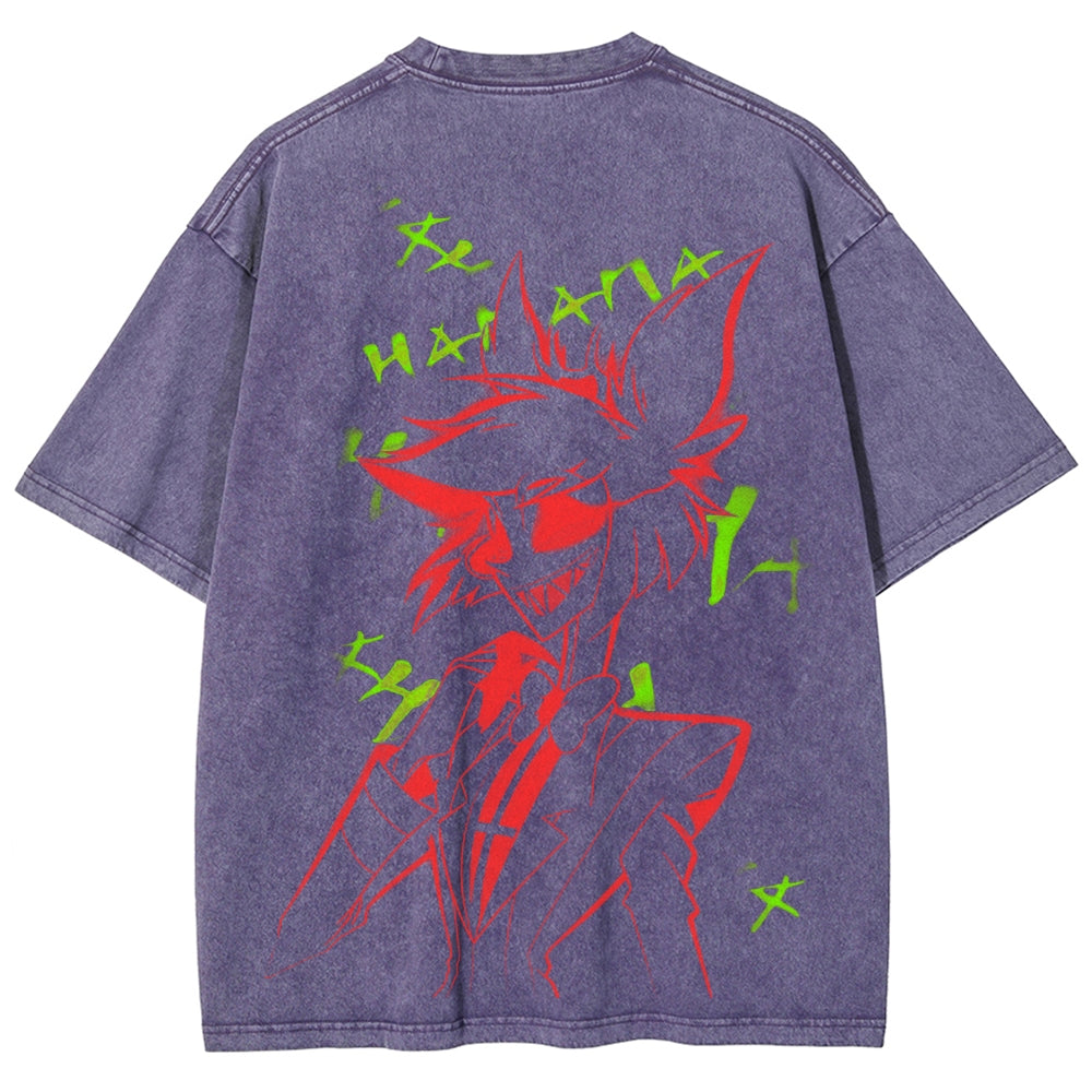 Hazbin Hotel Unisex Fit Washed T-Shirt 2512002664