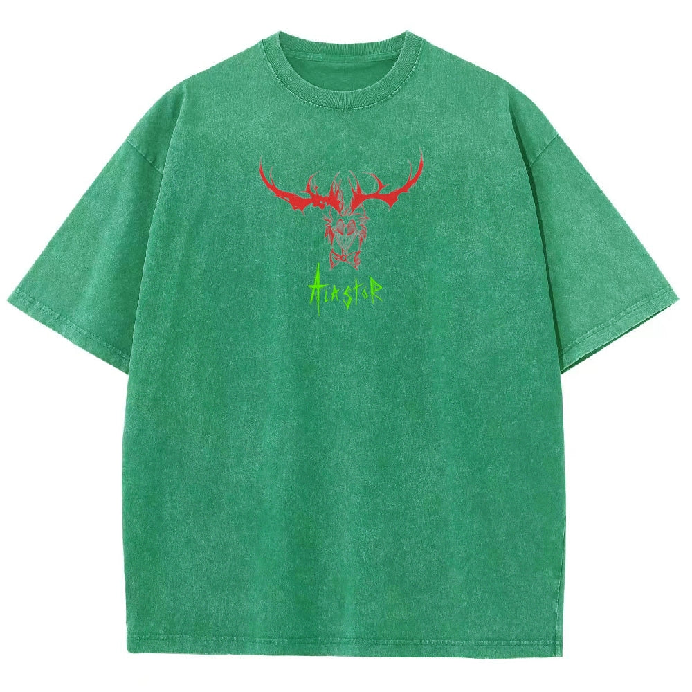 Hazbin Hotel Unisex Fit Washed T-Shirt 2512002664