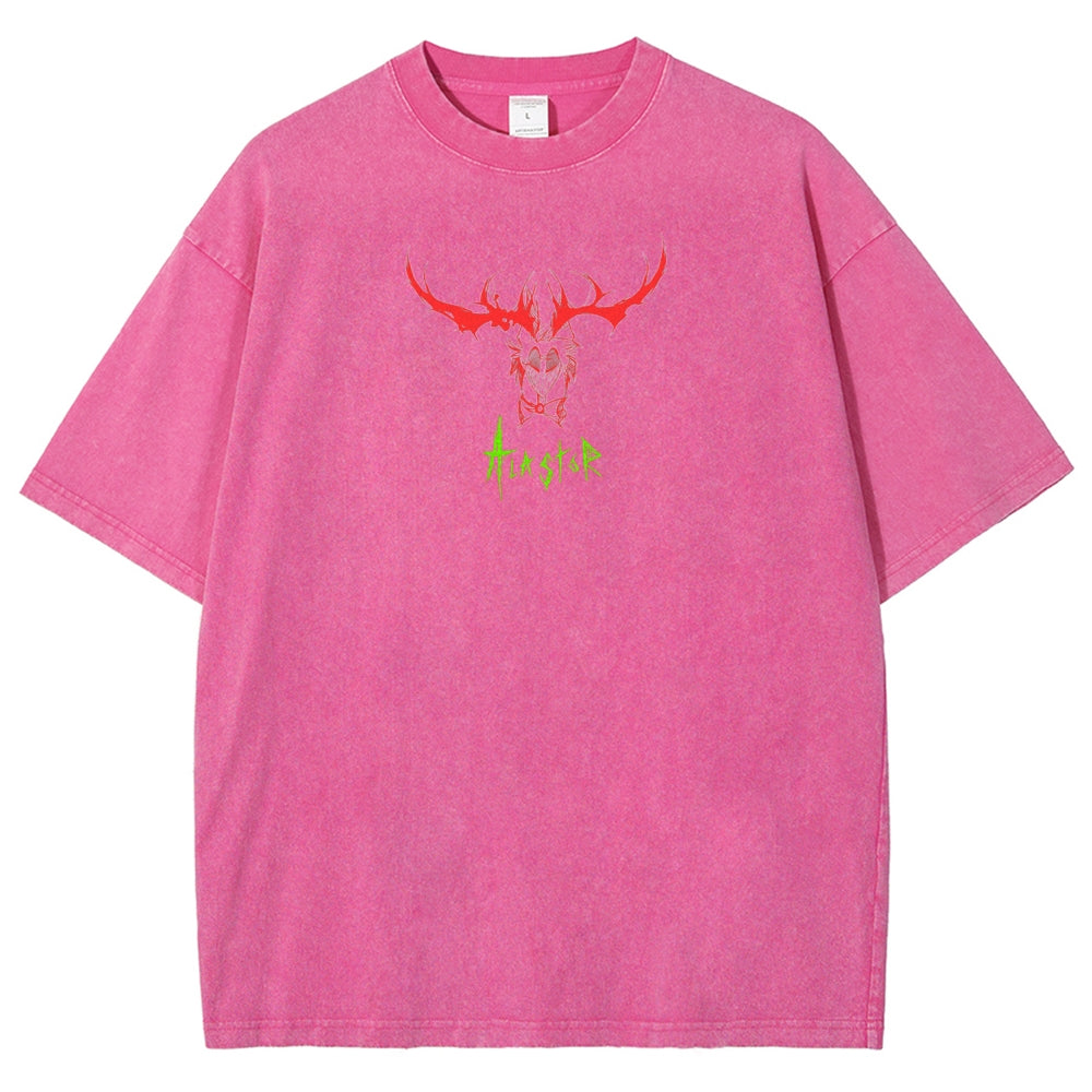 Hazbin Hotel Unisex Fit Washed T-Shirt 2512002664