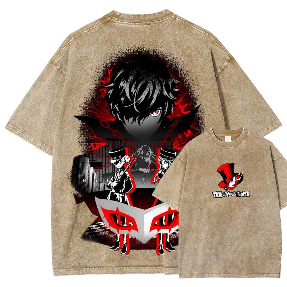 Persona Unisex Fit Washed T-Shirt 2512004299