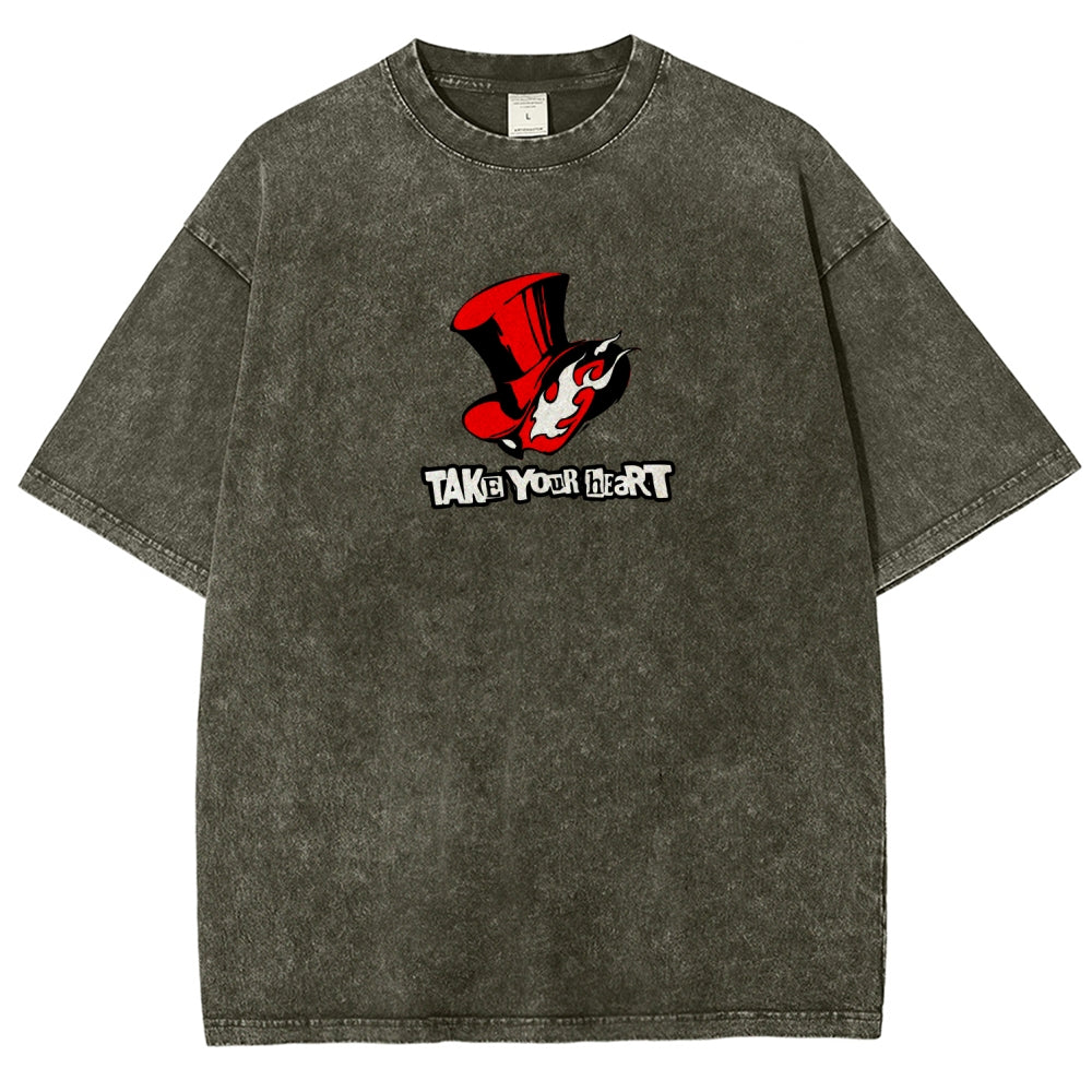 Persona Unisex Fit Washed T-Shirt 2512004299